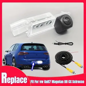 Substitute The Original Equipment Manufacturer Reverse Parking Camera for Various for VOLKSWAGEN Models Including CC, Eos, Beetle, Magotan, Rabbit, Scirocco, Passat Gti, Golf, Phaeton, Lamando Golf 7, And Skoda Superb Roomster