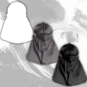 Premium Silk Durag Bundle Silver Grey