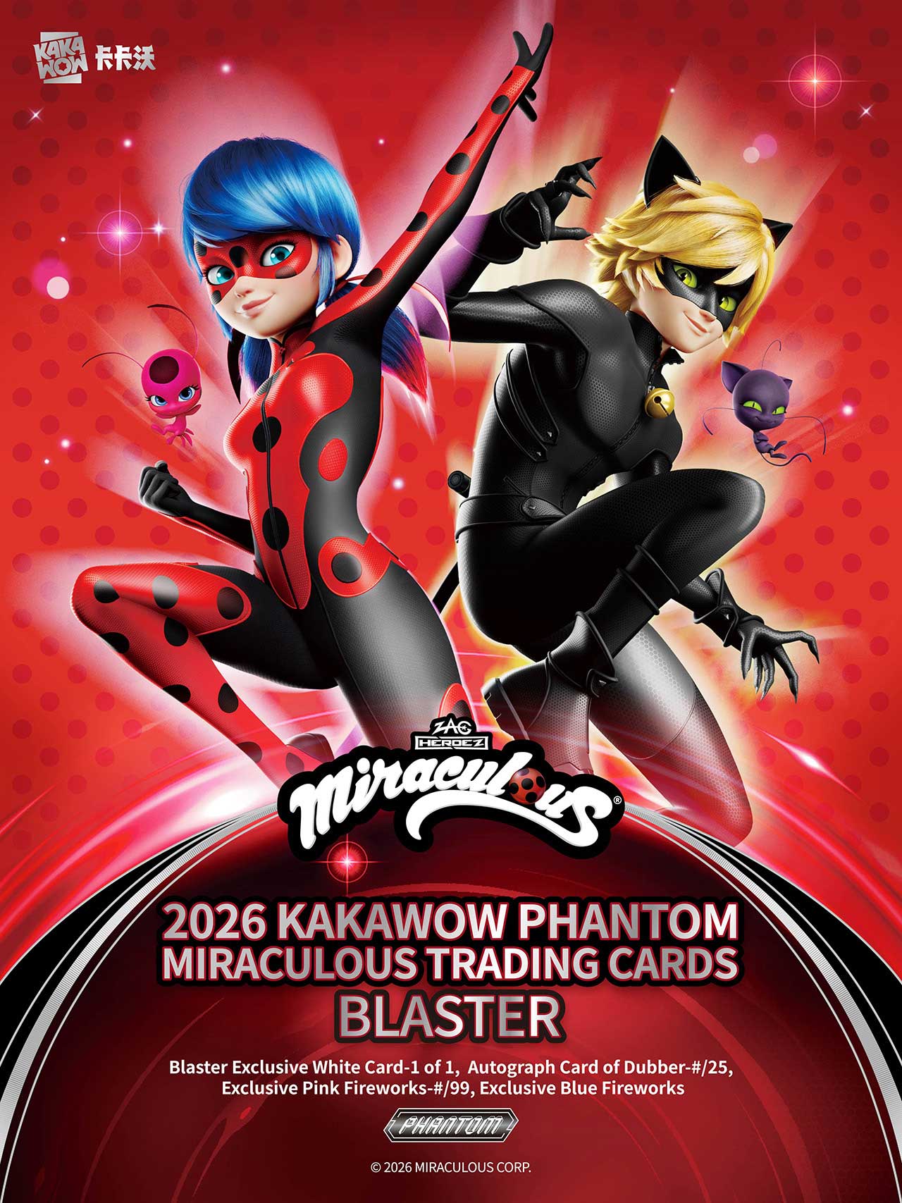 2026 PHANTOM Miraculous Trading Cards - Blaster