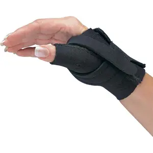 Thumb CMC Restriction Splint. Patented Thumb Brace Provides Support and Compression. Helps with Arthritis, Tendinitis, Surgery, Dislocations, Sprains, Repetitive Use. Left Medium