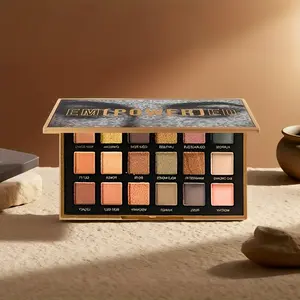 All-in-One 18-Shade Eyeshadow Palette Matte Shimmer Glitter Rainbow Easy Blend Lasting Perfect Makeup Gift Cosmetic beauty  subscription  box bronze  eye  shadow shadow