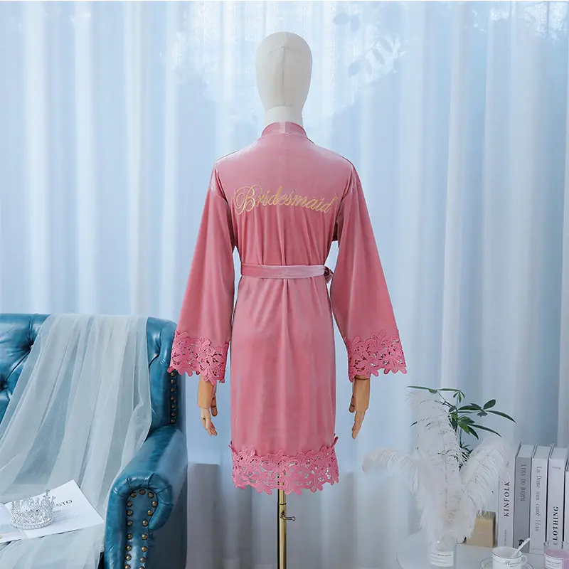 Lace Bridesmaid   Pink