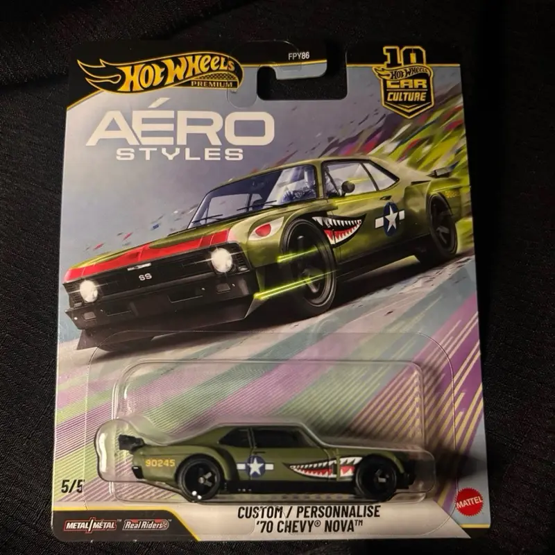 2026 Hot Wheels Premium Car Culture Aéro Styles - Custom ‘70 Chevy Nova