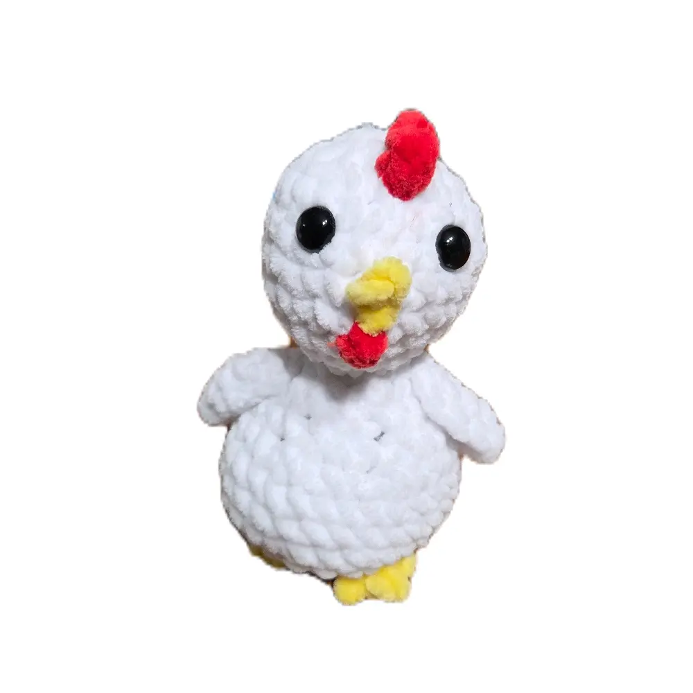 crochet chicken plush