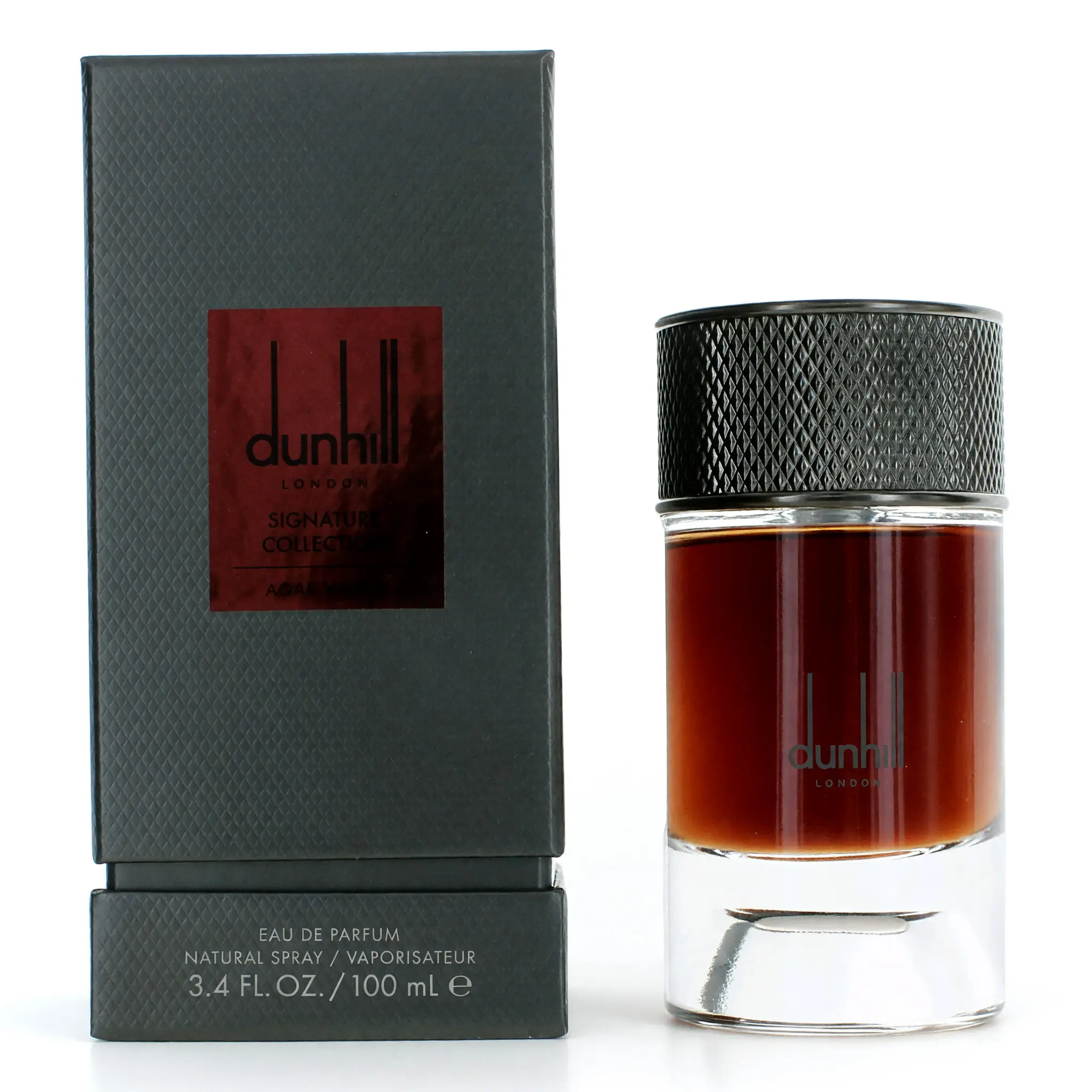 Alfred Dunhill Agar Wood Oriental Spicy Ginger Black Iris Woody Earthy Men's Fragrance, 3.4 oz EDP Spray, 3-3.9 fl oz Size Option