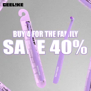 CEELIKE End Tuft Toothbrush - Single Tuft Orthodontic Toothbrush with Soft Bristles & Pointed Tip for Braces Cleaning Gentle Oral Care Non-Medical