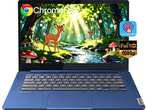 Lenovo 14” FHD Touchscreen Laptop |  64GB eMMC | MediaTek 8-Core | Free 256GB SD Card + Branded Mouse