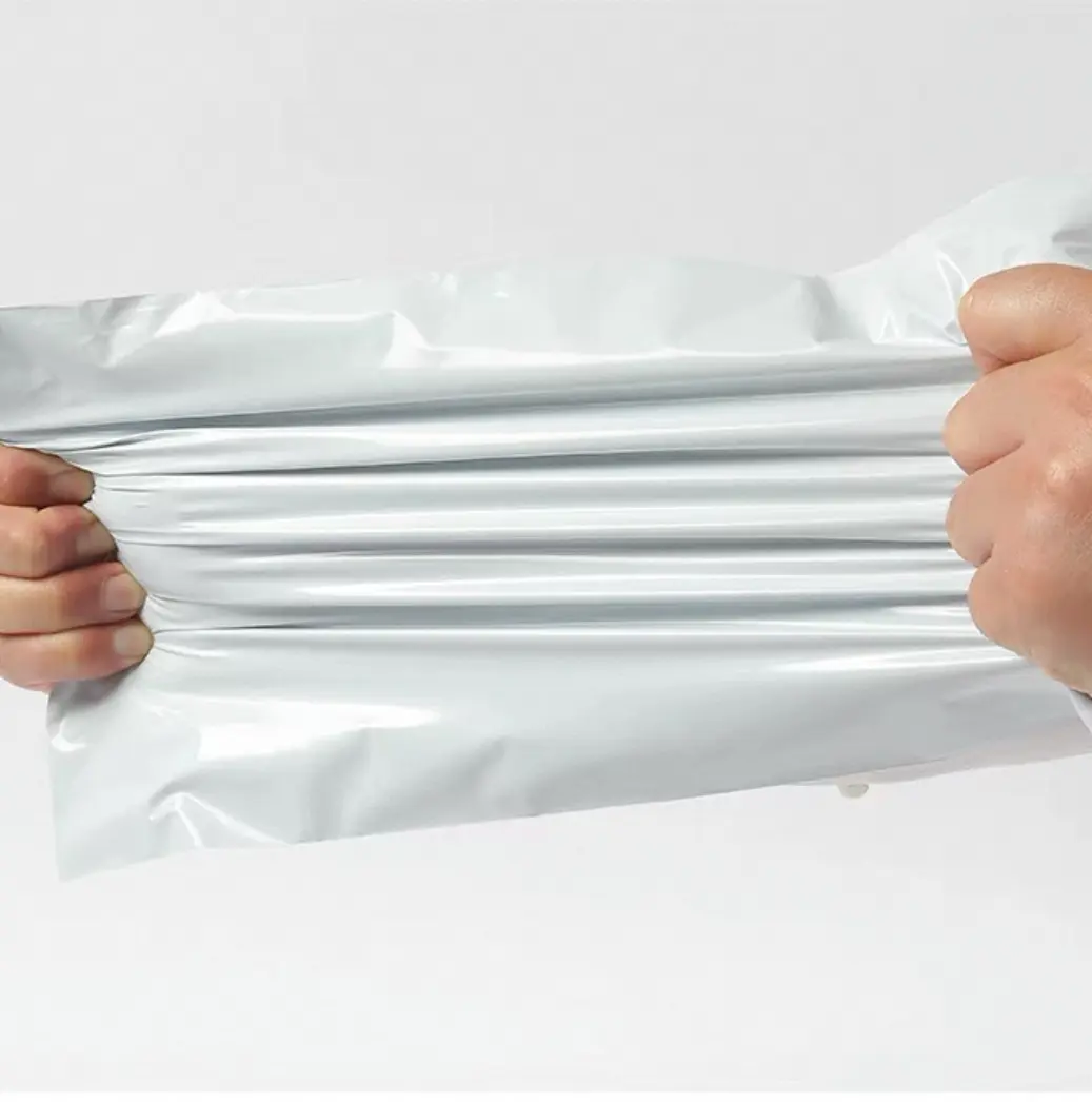 Unisex Thick Poly Postal Bags, Rectangular Express Shipping Bags with Secure Closure, Thick Seal, Plastic Construction for Containing Hair Extensions & Wig Accessories, Poly Mailers
