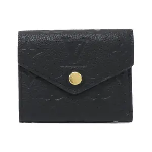 Pre-owned Louis Vuitton Calfskin Small Leather Goods Monogram Empreinte Wallet