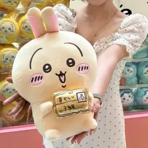 30cm/11.8inUsagi Weeding Certificate Series Hachiware Camera Plush Toy Large Doll Bear Chiikawa Sofa Pillow Bedroom Ornament Gift New