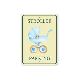 Stroller Parking Sign