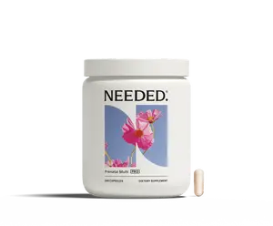 NEEDED. Prenatal Multivitamin Pro - 240 Capsules for 1 Month Supply - Expertly Formulated Prenatal Multivitamin for Prenatal Pregnancy Breastfeeding & Postpartum -  26 essential nutrients designed to fight nutritional depletion.