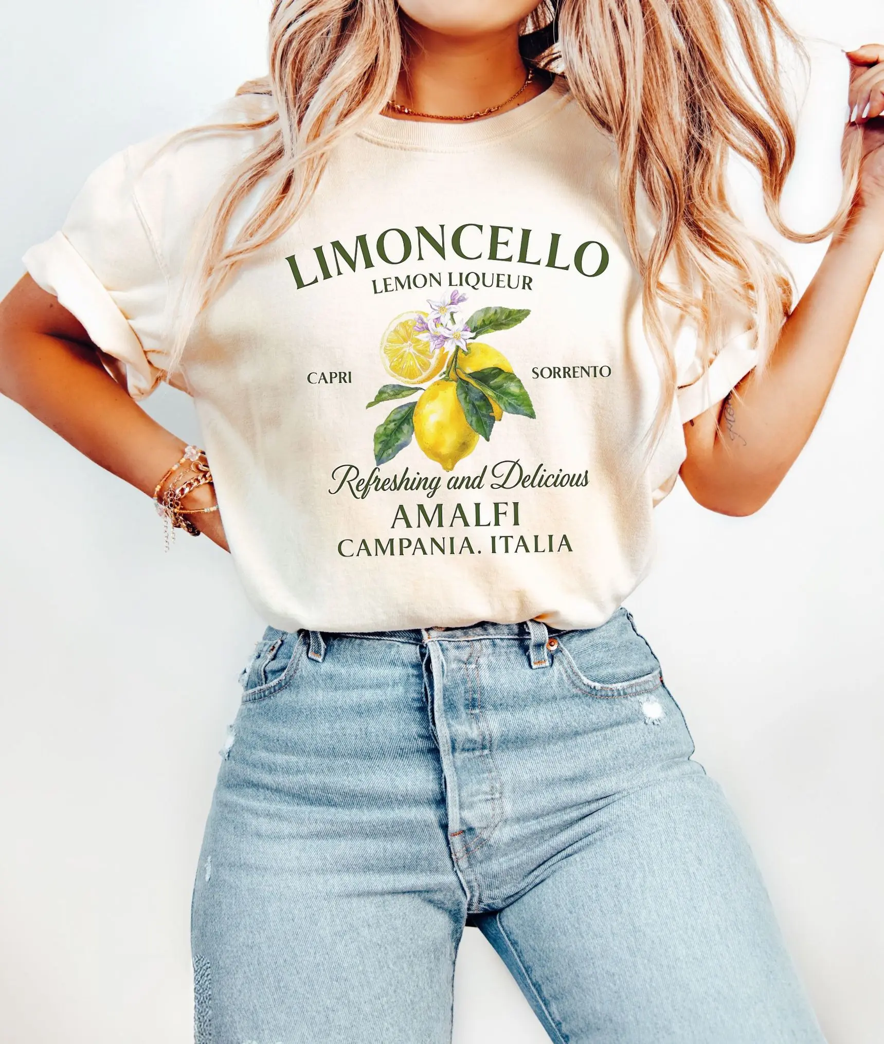 Limoncello Shirt, Italy Tee Comfort Colors