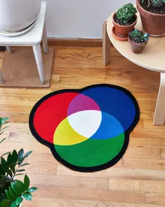 RoyGBiv Logo Mini Rug
