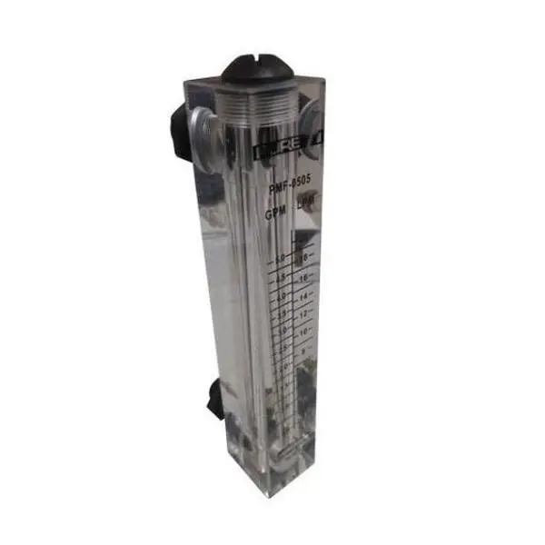 PureT (PMF-0505-PT) Panel Mount Flow Meter 0.5-5 GPM; 1/2" MNPT