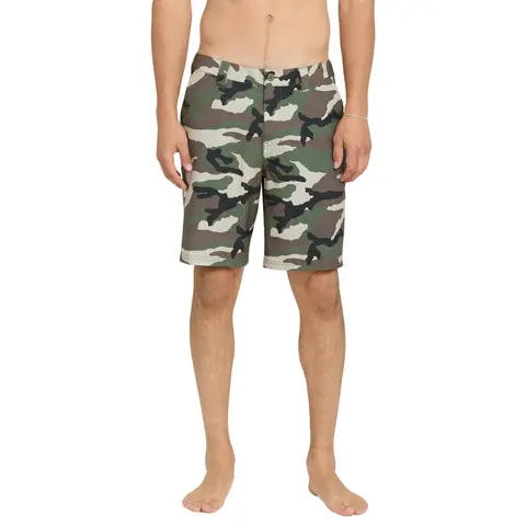 Quiksilver | Union Print Amphibian 20" Hybrid Shorts | Men's SURFSILK Performance Fabric 4-Way Stretch | Surf & Swim & Beach Days & Casual Streetwear