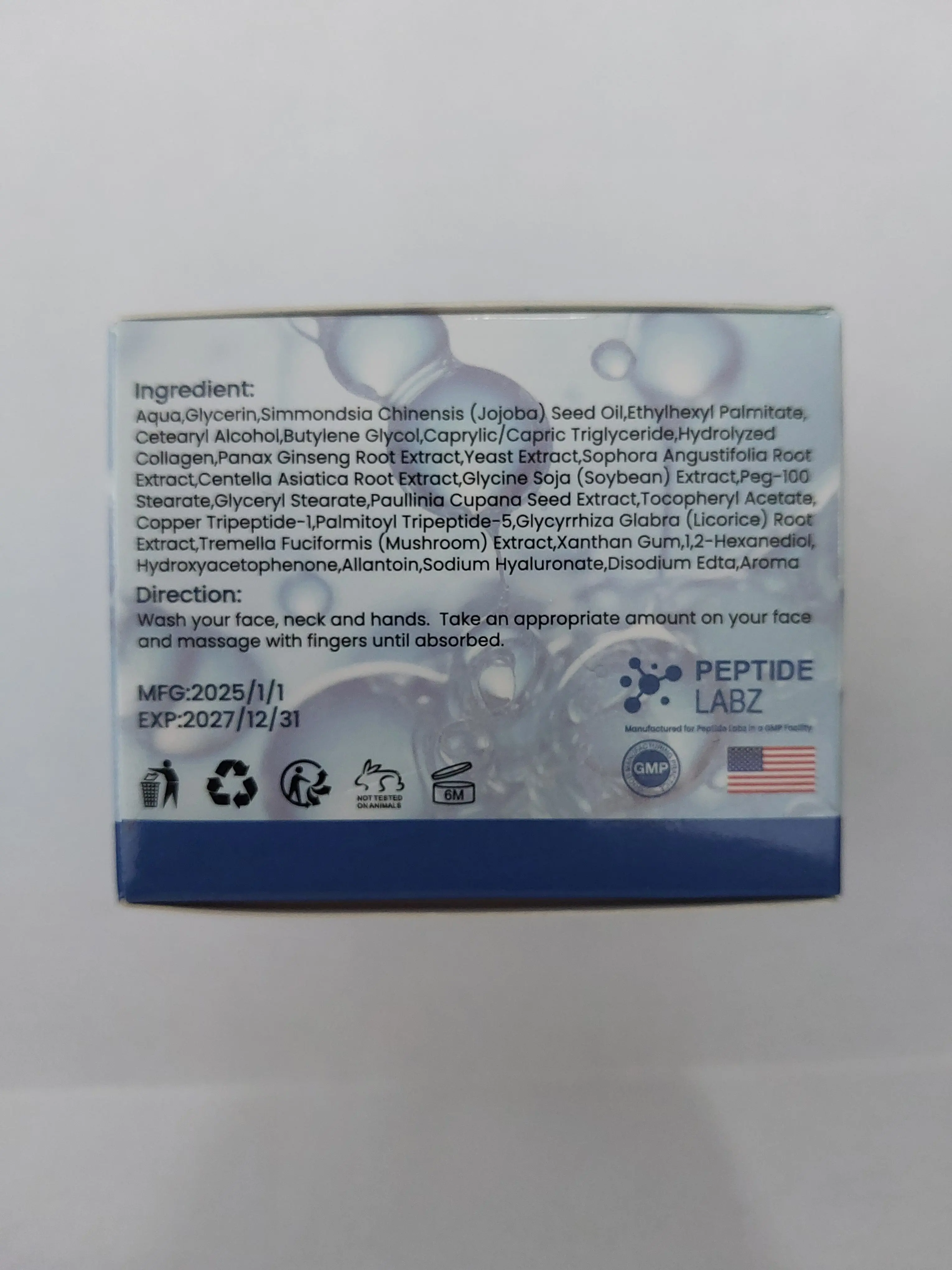 glutathione vs liposomal Copper Peptides for Skin | Copper Peptides for Face main image 0