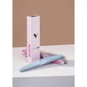 Variety Pack - Files & Buffers for Manicure, Nail Care, Smooth Finish, Nail Art, and Brushes with Colorful Packaging