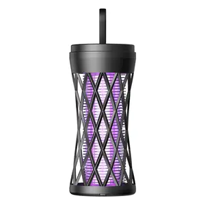 Electric Bug Zapper with Bionic Heat Source for Indoor & Outdoor Use Wall-Mounted & Desktop Mosquito Killer USB Powered for Patio Garden & Home outdoorfun