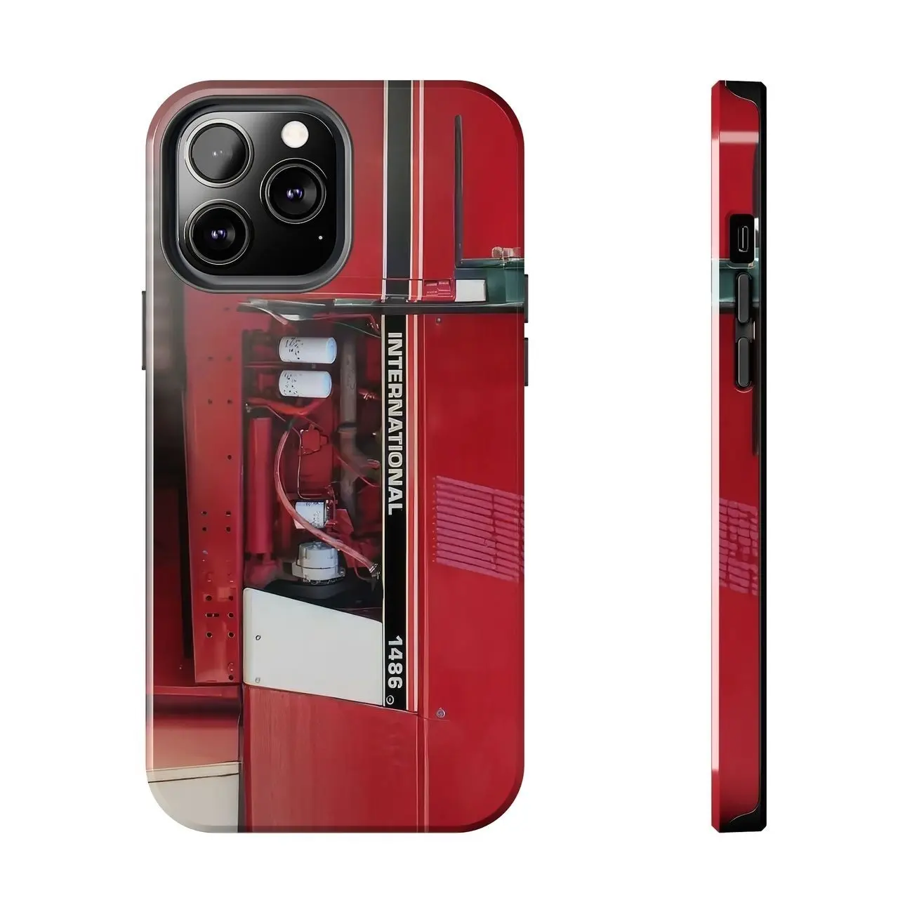 International IH 1486 Tractor Tough Phone Case Farmer Gift  with iPhone 7, 8, X, 11, 12, 13, 14, 15, 16 17 & Samsung Galaxy S21, S22, S23 & S24 S25 series I
