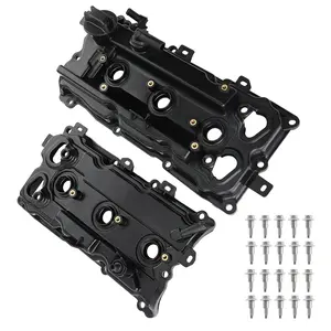2pc Valve Covers Set w/ Gasket compatible for Nissan Maxima 2009-2020 Murano 3.5L 2015-2020