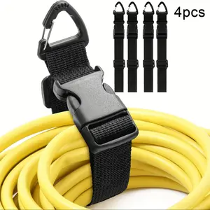 Adjustable Extension Cord Organizer, Extension Cable Holder, 3-Axis Buckle Design, Durable Polypropylene Material, Work Accessories, Ideal for Workshop & Garage Use