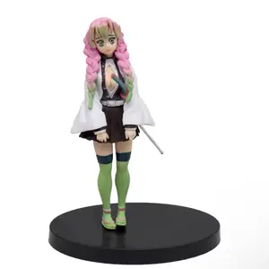 Anime Demon Slayer Kamado Tanjirou Nezuko Action Figure Model Toy - Inosuke Kimetsu No Yaiba Figure with Green Outfit and Unique Design