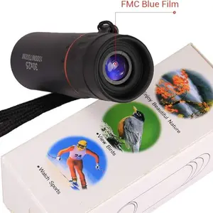 New 30x25 Monocular Telescope, Manual Focus Adjustable, Portable Handheld Telescopic Scope, Ideal for Bird Watching Camping Exploration