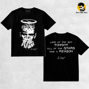 Lil Peep Graphic Tee, Star Shopping Tee, Vintage Rapper Shirt, Rap Fans Shirt, Music Lover Gift Merch For Fans, Unisex Cotton Y2K Hoodie Sweatshirt
