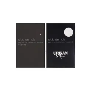 Armaf Club de Nuit Intense & Urban Men's Fragrance Set - Edp Scents Citrus Cedarwood Amber 3.4 Fl.oz Aromatic Amberwood