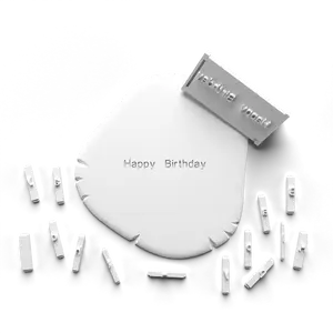 Alphabet Stamp Set PRV A-Z (English) Upper / Lower Letters /Punctuation Small Handle