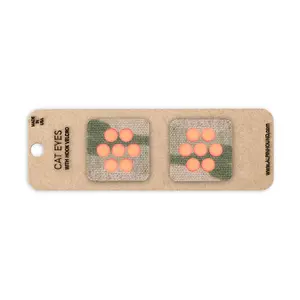 Cat Eyes Tactical Patch Set 1X1 Cordura Morale Patch