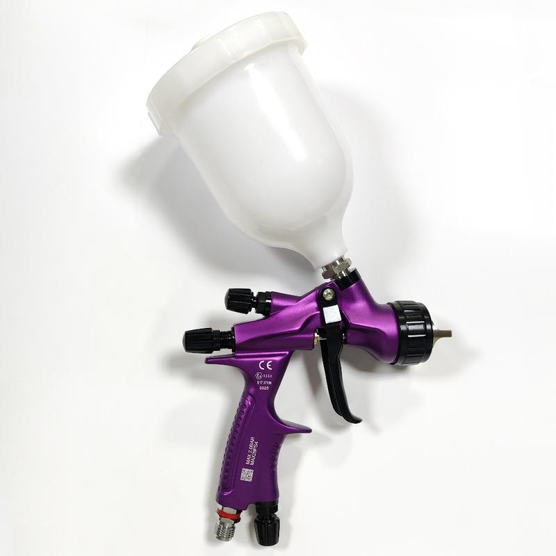 DeVidiss Hvlp Ngt Pro Te20 Lite Spray Gun Kit, Professional 1.3mm Nozzle, Car Paint Application, Comfortable for All Car Paints