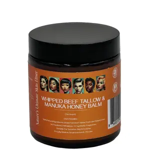 Whipped Beef Tallow & Manuka Honey Balm - Skincare Product for Comfort and Hydration