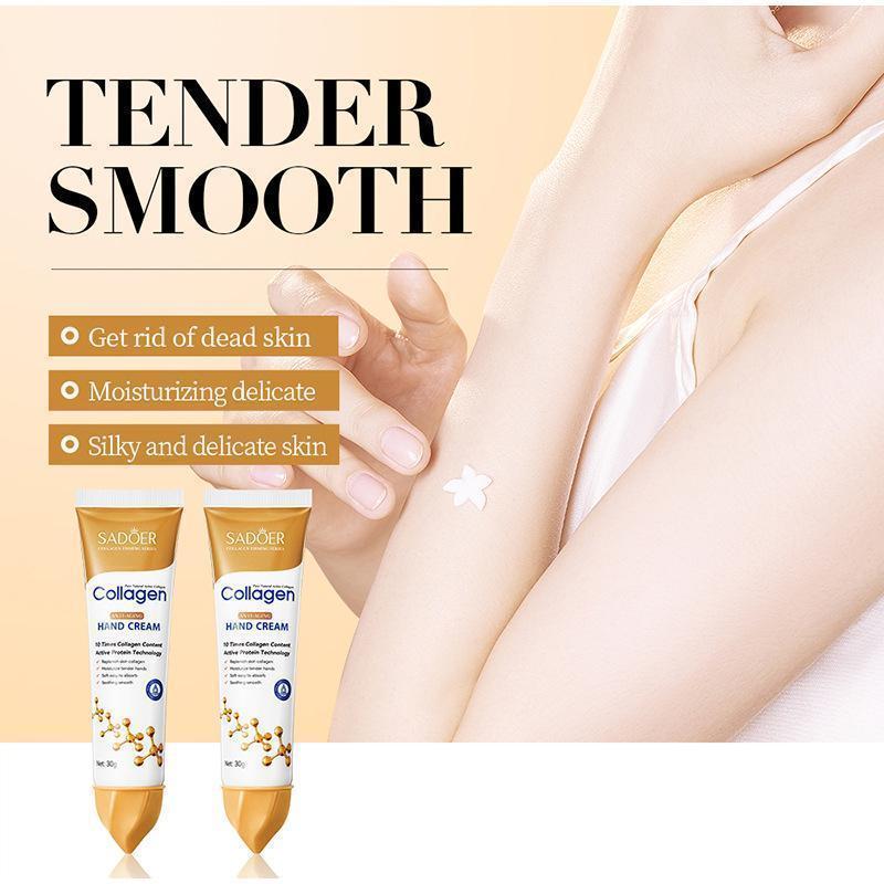 Lasting Moisturizing Bone Collagen Hand Cream Long Term Nourishing Pomegranate Hand Cream Korean Skin Care Handcare Products Hydrate Moisturizer