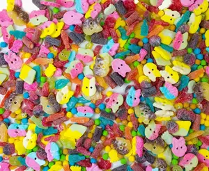 Bubs Mix - 1 2 3 Pound Mix Candy Snack Sweet Bonbon Swedish Candy Assorted Shapes & Colors Perfect for Parties and Everyday Snacking