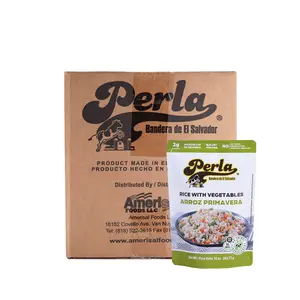 Perla Rice and Vegetable (Arroz Primavera) 10 oz, Box of 20