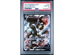 2021 Pokemon Sword and Shield Battle Styles Single Strike Urshifu V #151 PSA 10