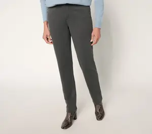BEAUTIFUL by Lawrence Zarian Petite Silky Ponte Tailored Pant