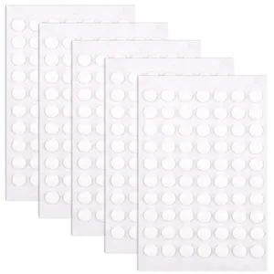 350 count Double-Sided Adhesive Dots, 6mm Clear Removable Sticky Adhesive Putty,Glue  No Trace Sticky Putty  Dot Stickers for Balloons, Envelopes, Notes, Photos