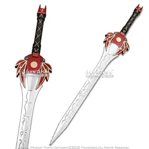 Munetoshi 39.5” Foam Mighty Power Red Ranger Sword Super Sentai Show Anime Cosplay Prop