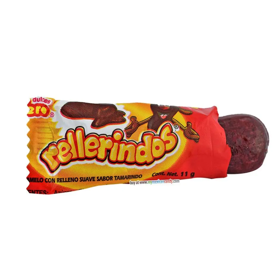 Vero Rellerindos Tamarindo 65-Pieces dulce mexicano