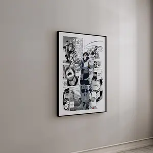 [Sale Up To 40%] Manga Poster Tenya Ida "Ingenium", My Hero Academia Wall Art, Curated Manga Panels Print, Anime Room Decor, Gift for Anime Fans