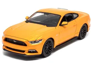 2015 Ford Mustang GT 5.0 Orange Metallic (Special Edition) Diecast 1:24 Scale Model - Maisto 31508OR