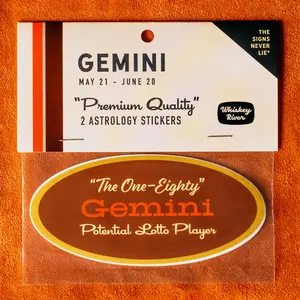 Gemini Astrology Sticker Pack