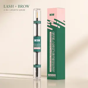 W3W 2-in-1 Dual-Ended Lash & Brow Conditioning Serum, Lightweight Nightly Beauty Lash Enhancer & Primer