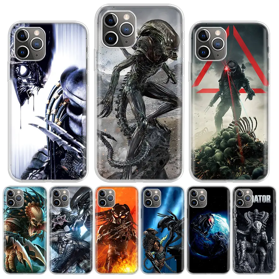 Alien Vs Predator Painted Silicon Call Phone Case For iPhone 17 16 15 13 14 11 Pro Max Plus - TikTok Shop Alien Vs Predator Painted Silicon Call Phone Case For iPhone 17 16 15 13 14 11 Pro Max Plus - TikTok Shop