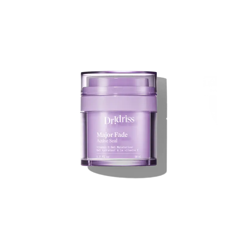 Major Fade Active Seal Vitamin C Gel Moisturizer for Brightening Discoloration and Dark Spots Hydrating Skin Care Radiant Comfort