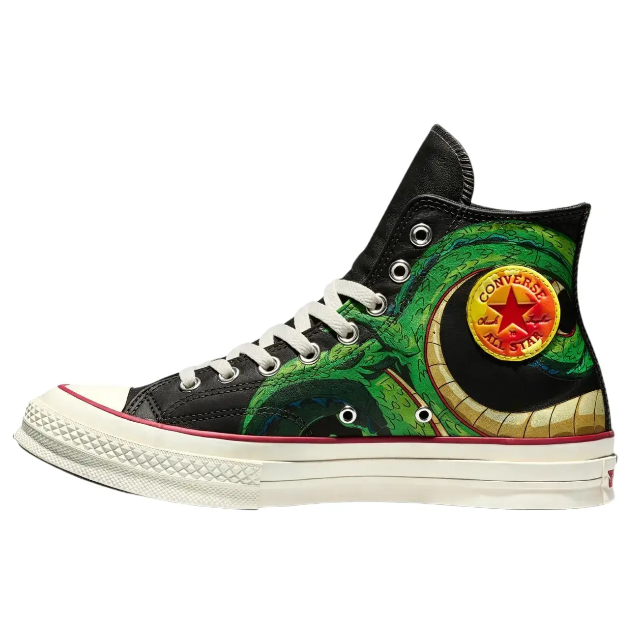 Converse Chuck 70 in Shenron x Dragon Ball Z, Featuring an Exclusive Collaboration Design and Classic Canvas Construction for Everyday Wear, Men's, Lifestyle Sneakers, Pop Culture Fashion
