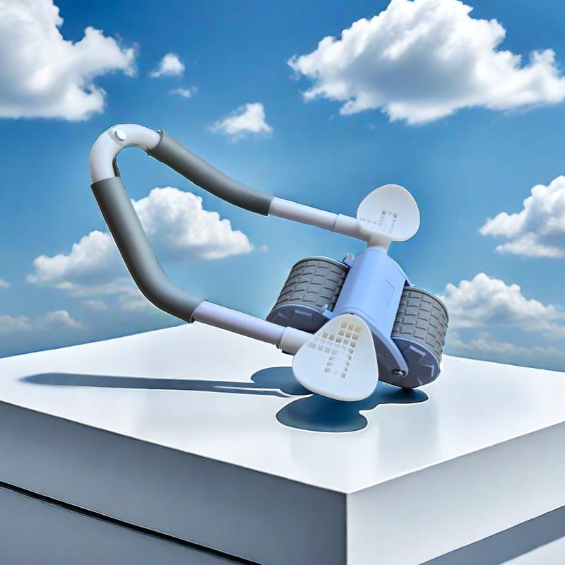 ab roller wheel   workout Abdominal Fitness Wheel for Core Muscles Training Automatic Rebound Ab Roller with Timer